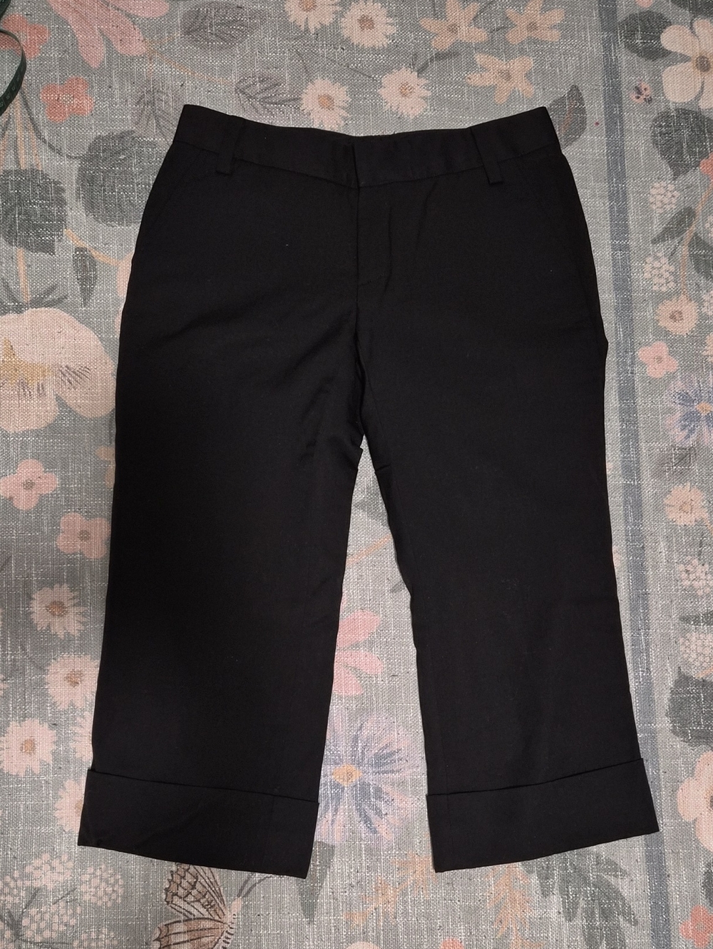 Banana Republic Women's Black Cropped Pants